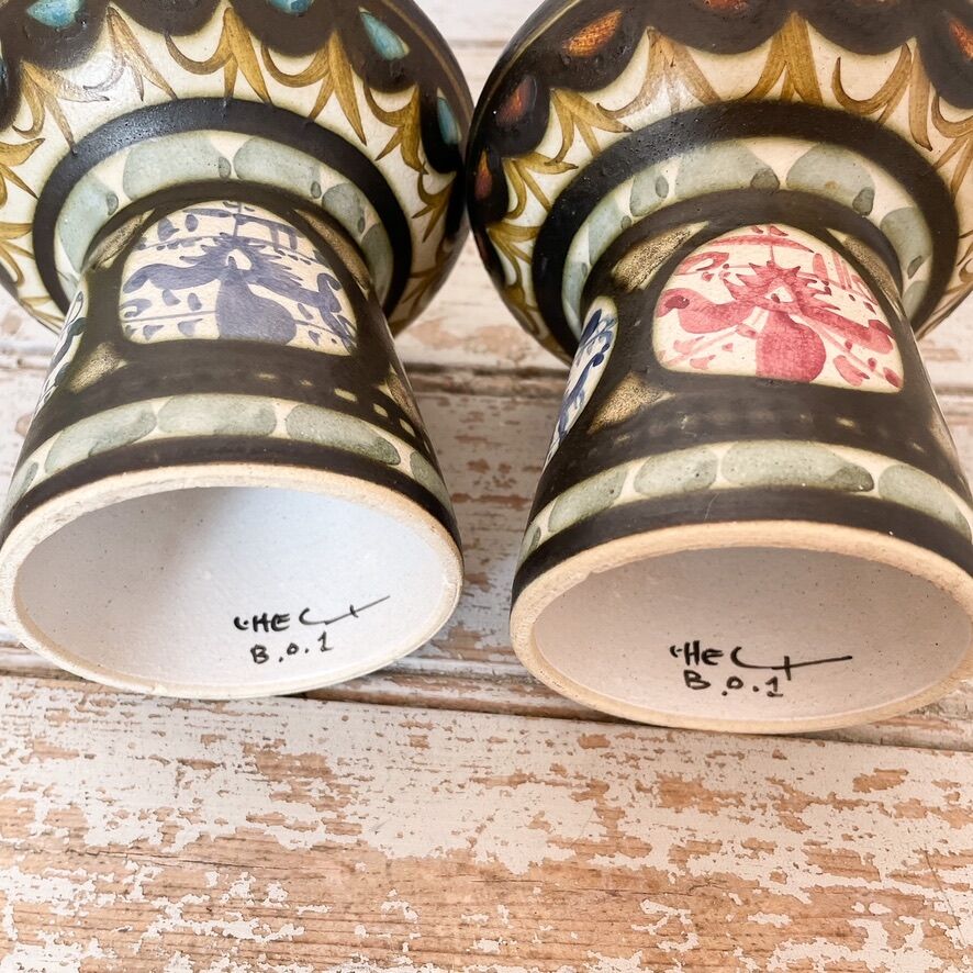 Ceramic candle holder