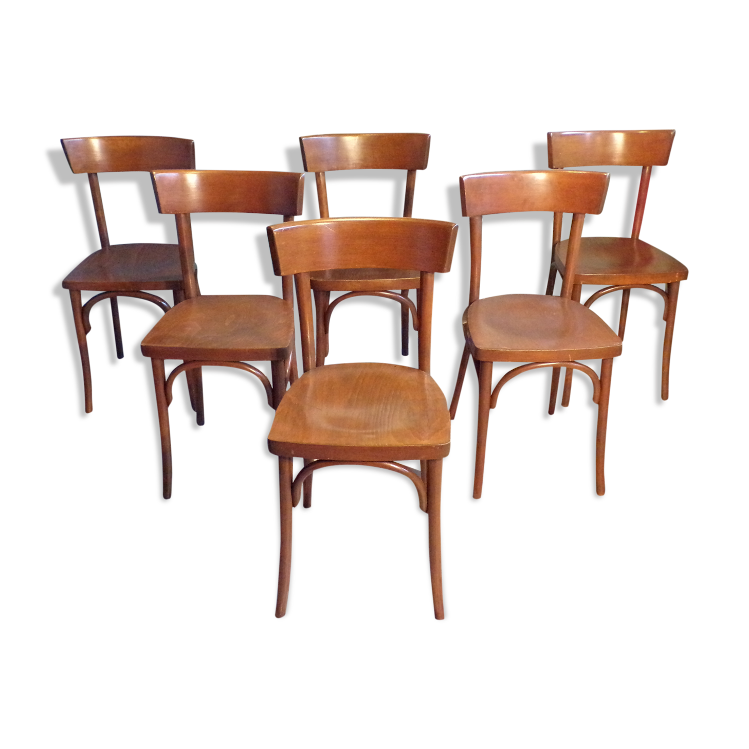 Suite 6 wooden bistro chairs
