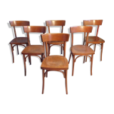 Suite 6 wooden bistro chairs