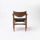 Danish armchair in oak and teak, 1960s
