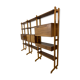 Mid-Century Scandinavian Teak Wall Unit, 1950s