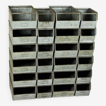 Modular Furniture Industrial Compartments Cabinet Metal TMT Bins 120cm