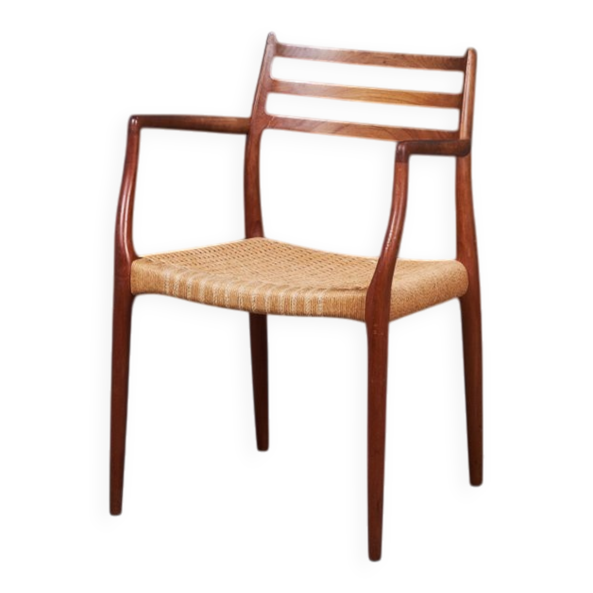 Danish Teak Model 62 Armchair by Niels Otto Møller, 1960s