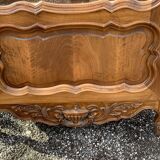 Provençal walnut showcase