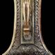 Old holy water stoup crucifix – patinated bronze