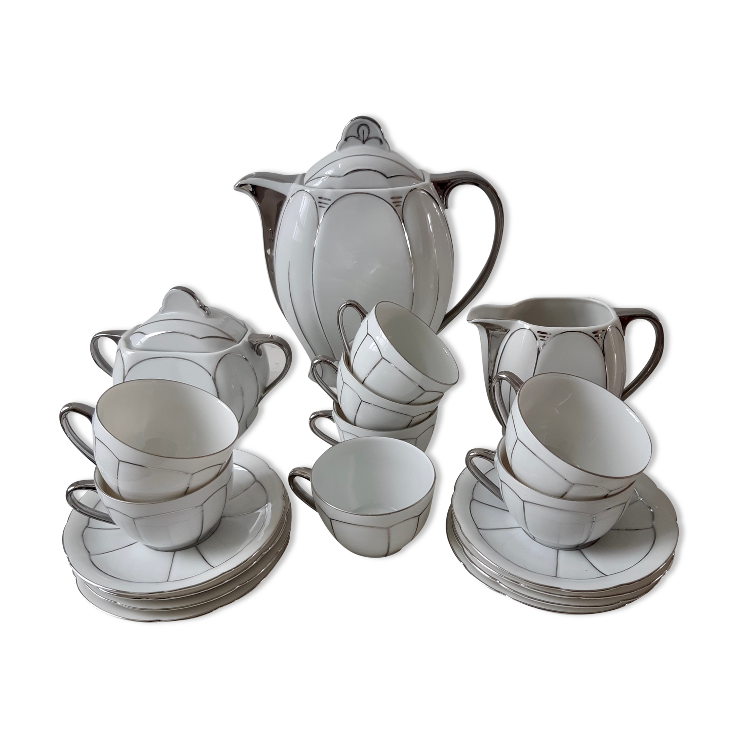 Art Deco coffee service