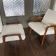 Fauteuil scandinave vintage Ruster avec tabouret du designer suédois Yngve Ekström pour Pastoe, années 60