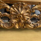 Miroir Doré à parcloses  de Style Régence Louis XV