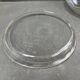 Cheese dome with rimmed tray – ½ blown and cut crystal