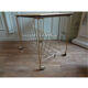 Rolling table for magazines or vinyl records.