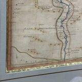 Map of Egypt 1762 under frame