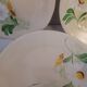 Set of 6 Longchamp 70's flat plates