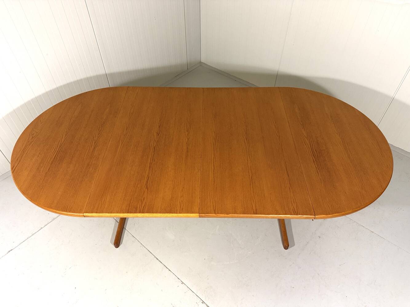 Karl Erik Ekselius extendable oak dining table J.O. Carlsson Sweden