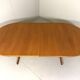 Karl Erik Ekselius extendable oak dining table J.O. Carlsson Sweden