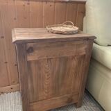 Jam jar in solid walnut