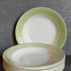 Eight earthenware plates from salins 50s