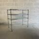 Modular shelf, tray in stainless steel and glass by Niels Gammelgaard for IKEA
