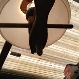Chandelier Design Guillerme and Chambron in vintage oak