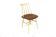 Scandinavian "pinnstol" Fanett chair by Ilmari Tapiovaara, Sweden, 1960