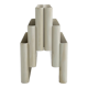 White magazine rack by giotto stoppino for kartell, 1970