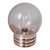 Bubble glass table lamp, Space Age style, 70s