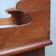 Meuble de toilette en noyer et merisier