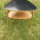 Steiner bow wood tripod coffee table