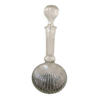 blown glass carafe