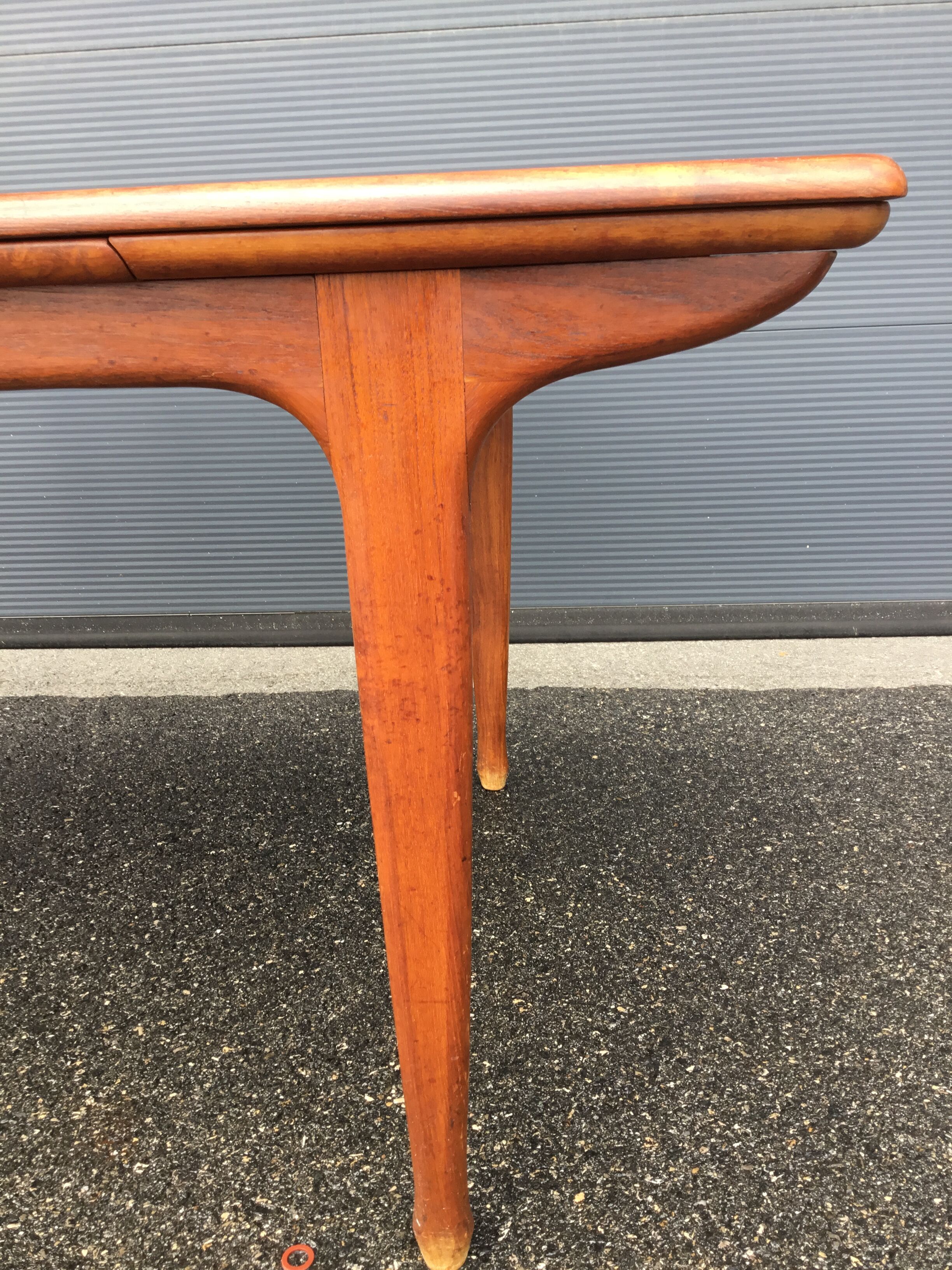 Teak table published by "Furniture TV Paris" Circa 1950-60