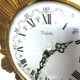 Sun shape featured clock 1960