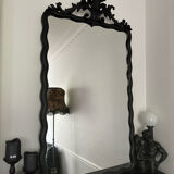 Miroir feuille d’or