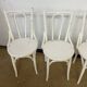 Série de 4 chaises bistrot vintage