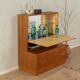 Classic two-piece bar cabinet from the 1960s by DeWe, Deutsche Werkstätten