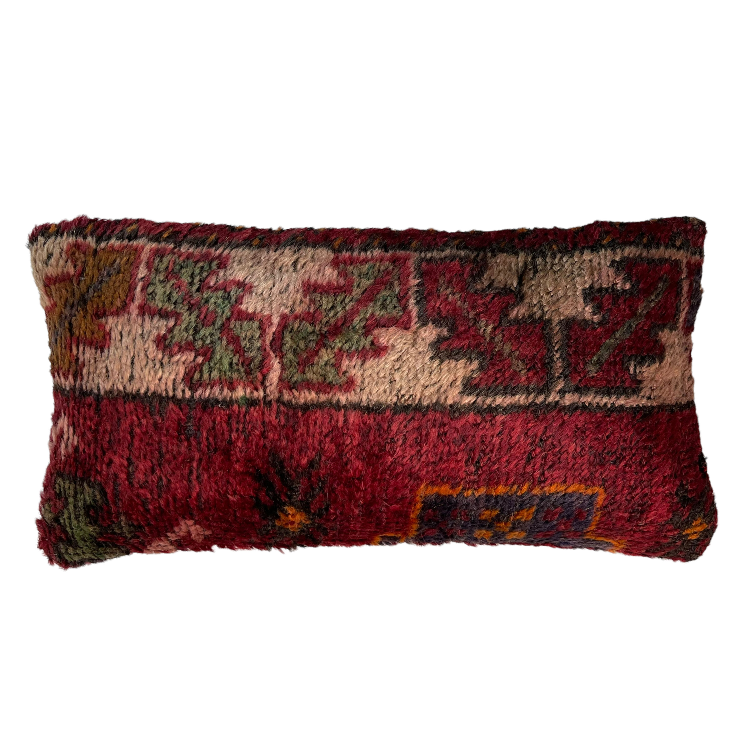 Vintage turkish handmade cushion cover 30 x 60 cm