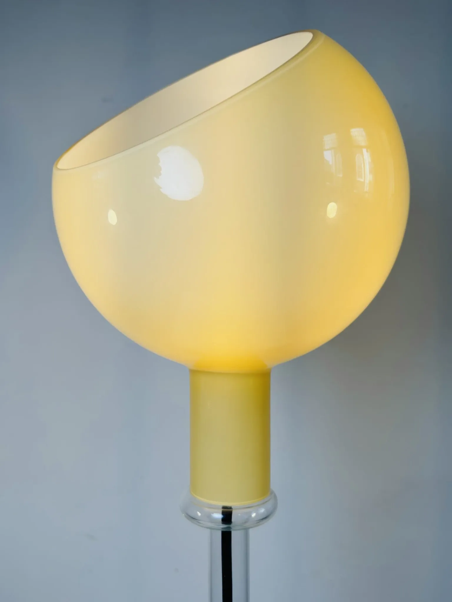 Parola Table Lamp By Gae Aulenti & Piero Castiglioni For Fontana Arte, Italy, 1980S