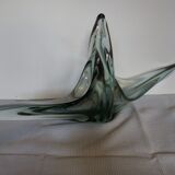 Vintage glass fruit bowl