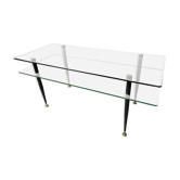 Table basse moderniste vintage 1950