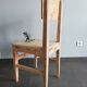 vintage wooden chair, 50s