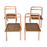 Lot de 4 chaises Giorgi Cattelan