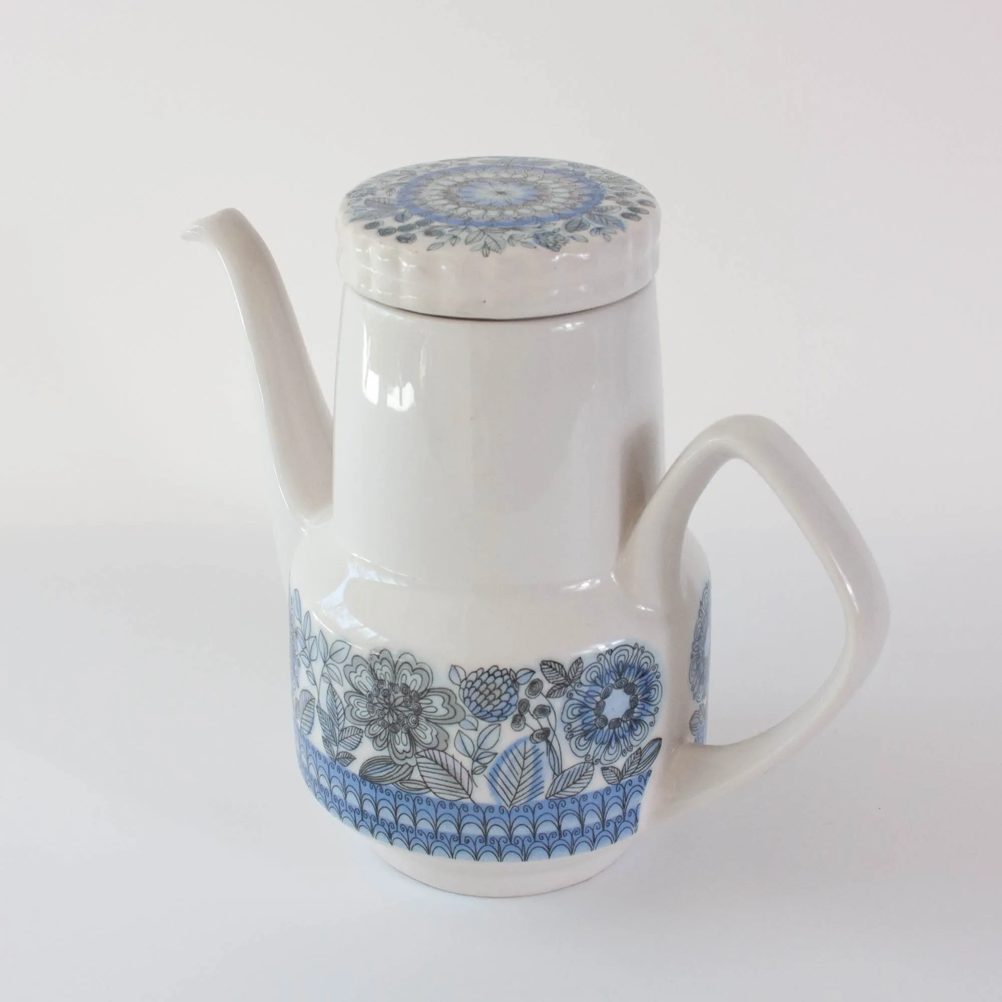 Vintage 1970s Raul da Bernarda Tea Set from Alcobaça, Portugal