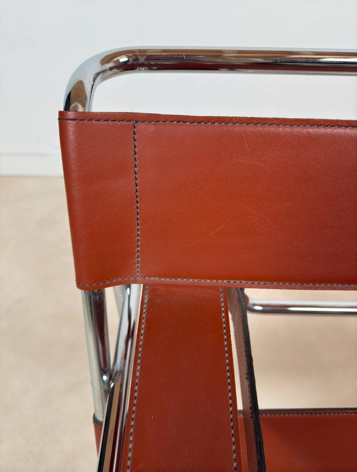 Paire de fauteuils Wassily B3 par Marcel Breuer
