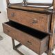 Etagere et commode en rotin