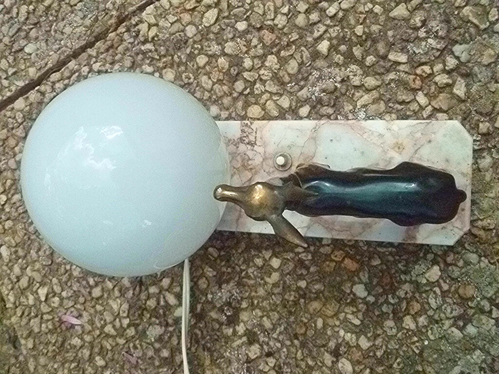 Art deco bedside lamp