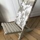 chaise pliante en bois vintage