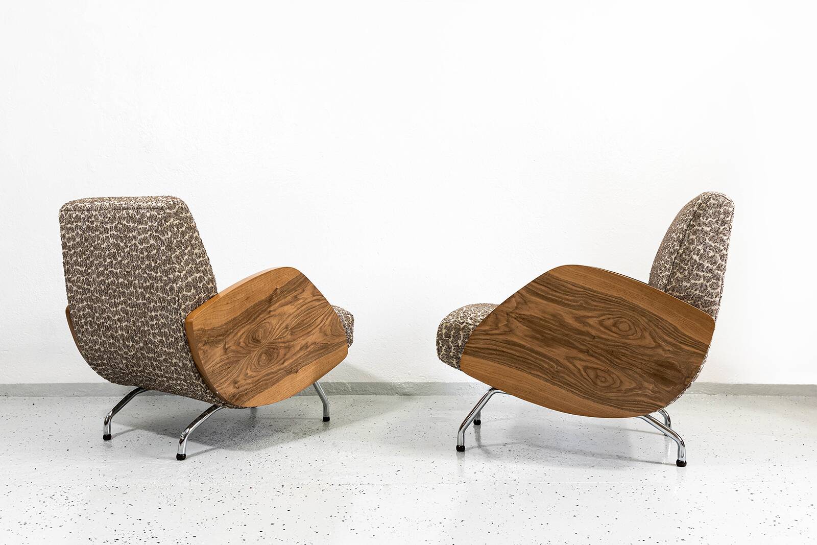 Model "360" Armchairs By Janusz Różański, Poland, 1950s, Set Of 2