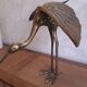 Brass heron