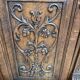 Large oak pharmacy display cabinet