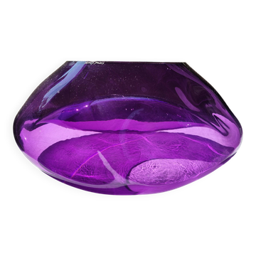 Vase slags Paris cultural fold amethyst