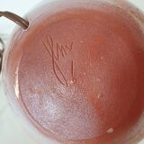 Ceramic lamp base signed with JLM monogram (to be identified)