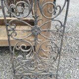 Old cast iron grid